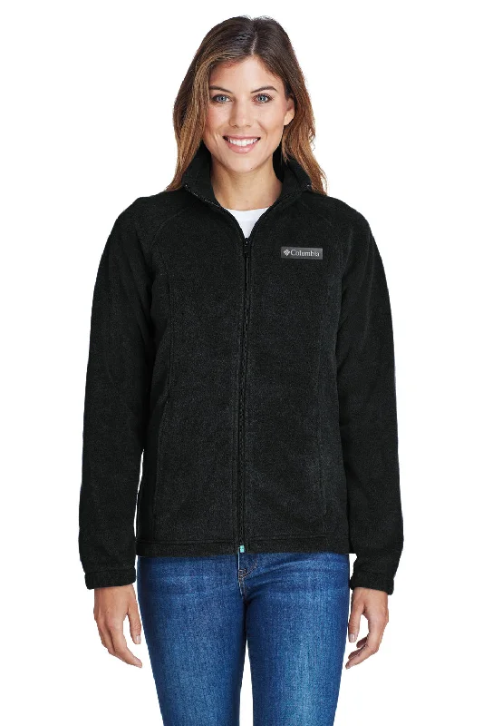 Columbia Womens Benton Springs Full Zip Fleece Jacket - Black