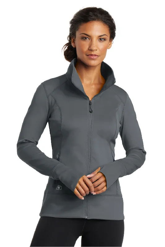 Ogio Womens Endurance Fulcrum Full Zip Jacket - Gear Grey