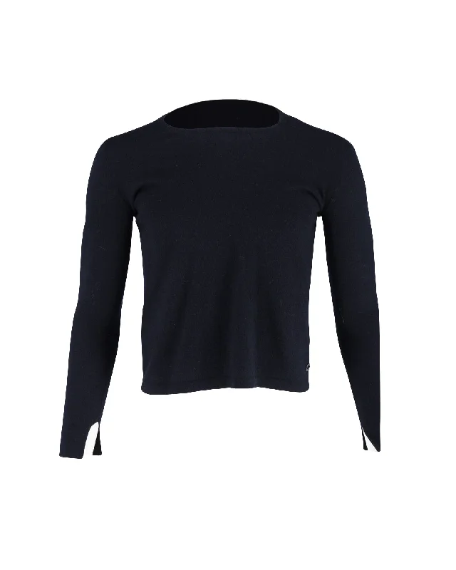 Loro Piana Jumper in Navy Blue Cashmere