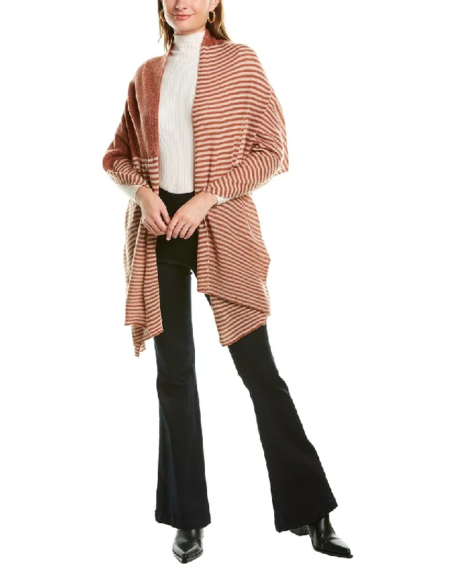 Portolano Stripes & Lurex Cashmere Wrap