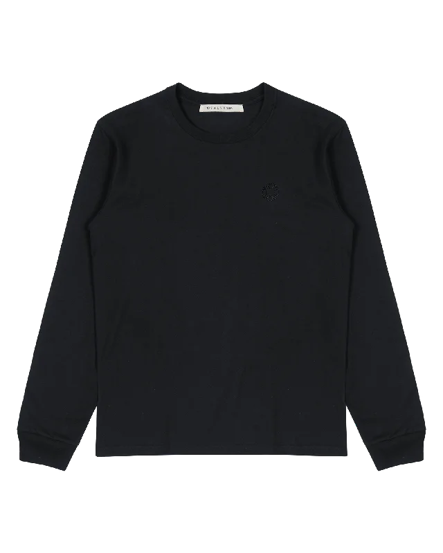 BLACK LONG SLEEVE T-SHIRT