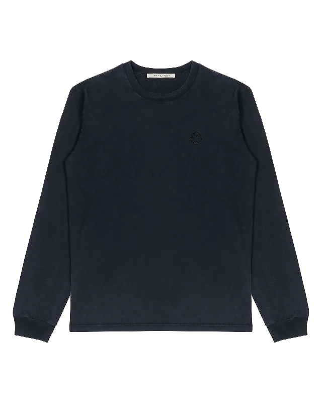 CHARCOAL GREY LONG SLEEVE T-SHIRT