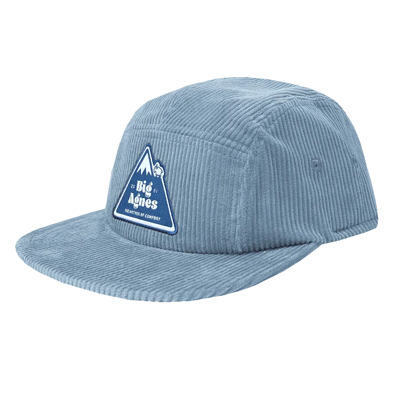 Retro Summit Cord Runner Hat - Slate