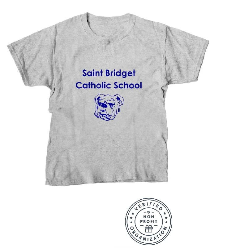 Saint Bridget Bulldogs Logo - Youth Unisex Tee