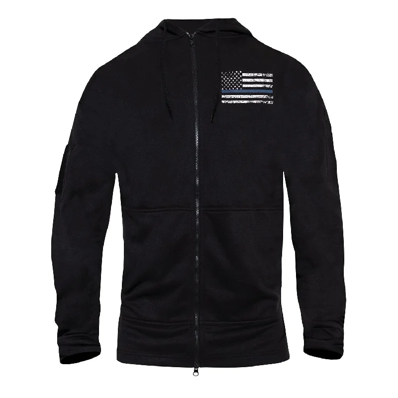 Rothco Thin Blue Line Concealed Carry Zippered Hoodie