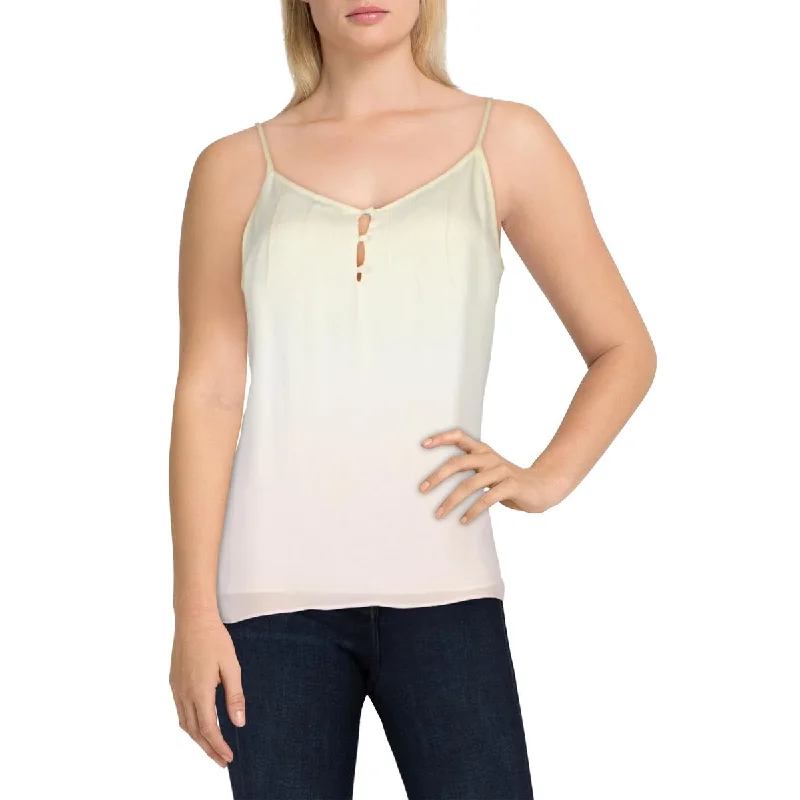 Nicole Miller Womens Dip-Dye Shell Camisole Top