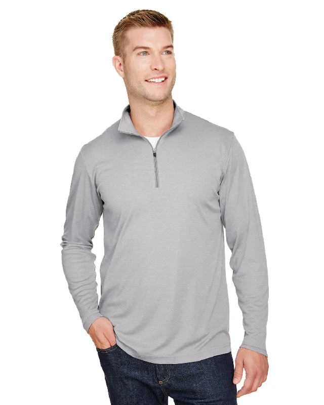 Team 365 TT31H Men's Zone Sonic Heather Performance Quarter-Zip