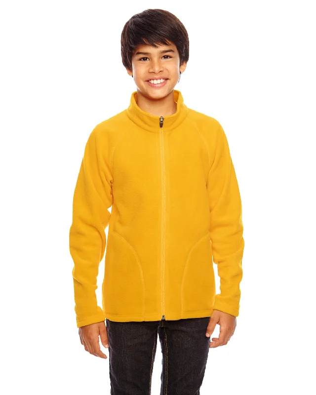 Team 365 TT90Y Youth Campus Microfleece Jacket