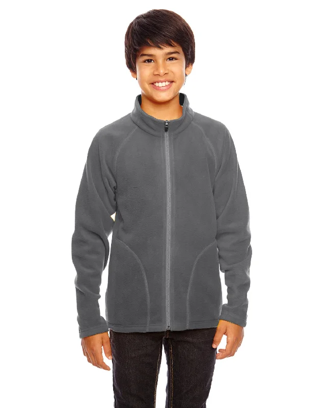 Team 365 TT90Y Youth Campus Microfleece Jacket