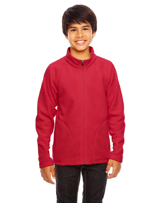 Team 365 TT90Y Youth Campus Microfleece Jacket