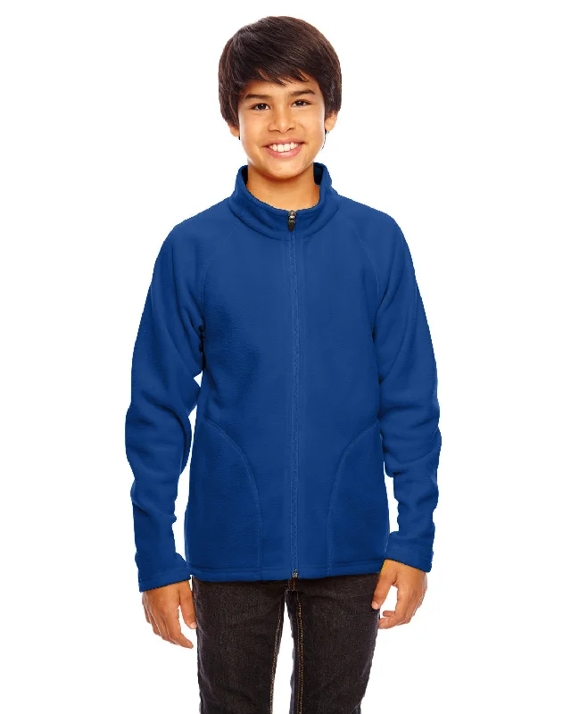 Team 365 TT90Y Youth Campus Microfleece Jacket