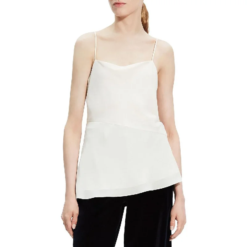 Theory Womens Straight Neckline Lined Cami