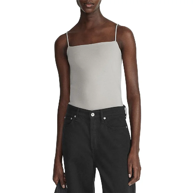 Rag & Bone Womens Irina Ponte Cami Shirt Short Halter Top