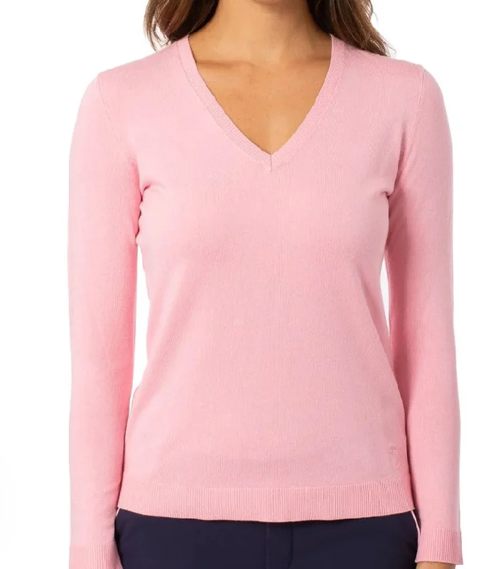 GOLFTINI STRETCH V-NECK SWEATER