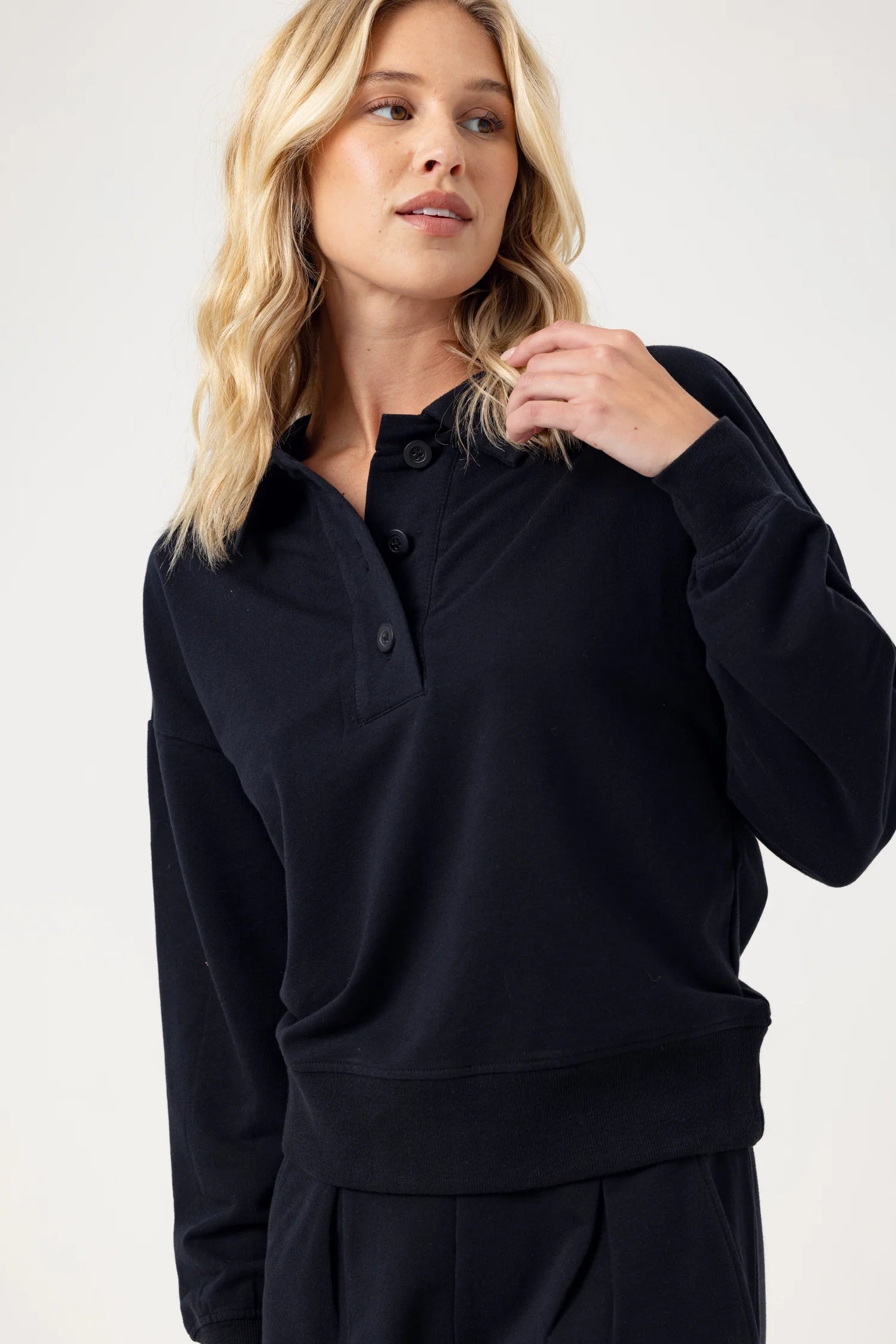 Arlo Pullover-BLACK