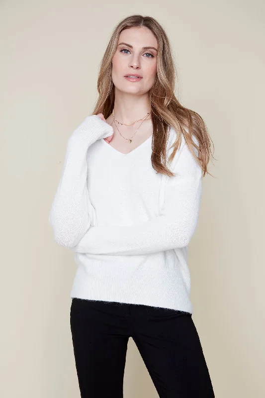 Long Sleeve V-Neck Sweater