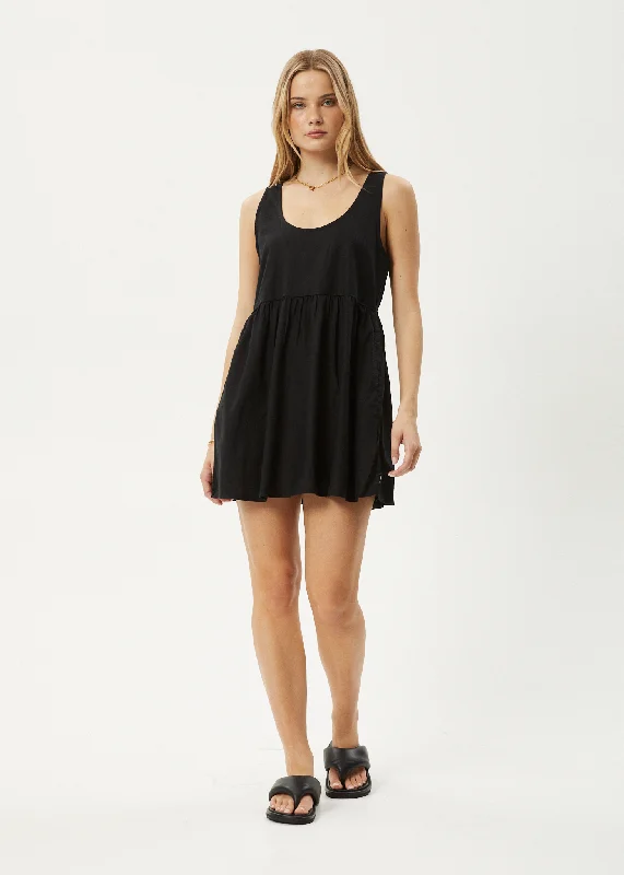 AFENDS Womens Jesse - Mini Dress - Black