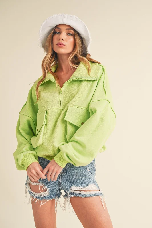 Lime Carter Pullover