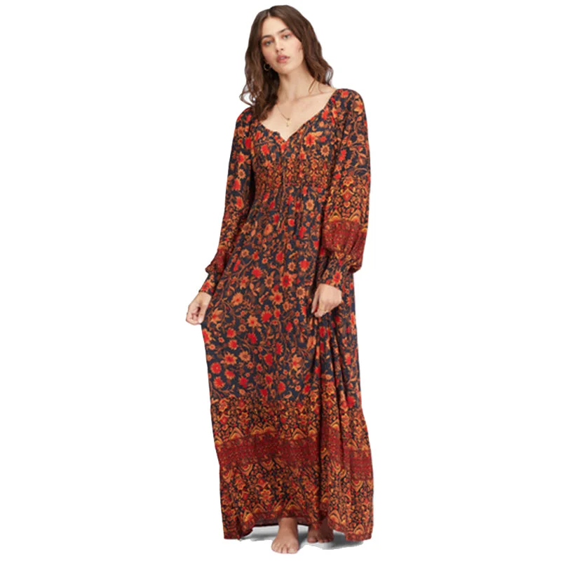 Mystic Dreamer L/S Maxi Dress