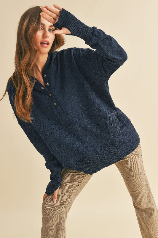 Navy Vivi Pullover