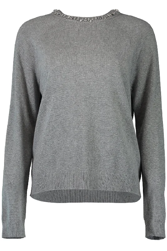 Raglan Crewneck - Grey Shadow